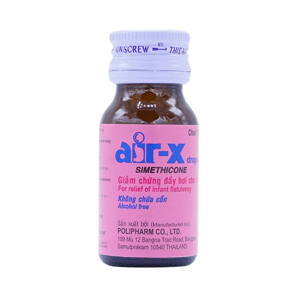 Hình ảnh Thuốc giọt Air-X chống đầy hơi và chướng bụng (15ml)