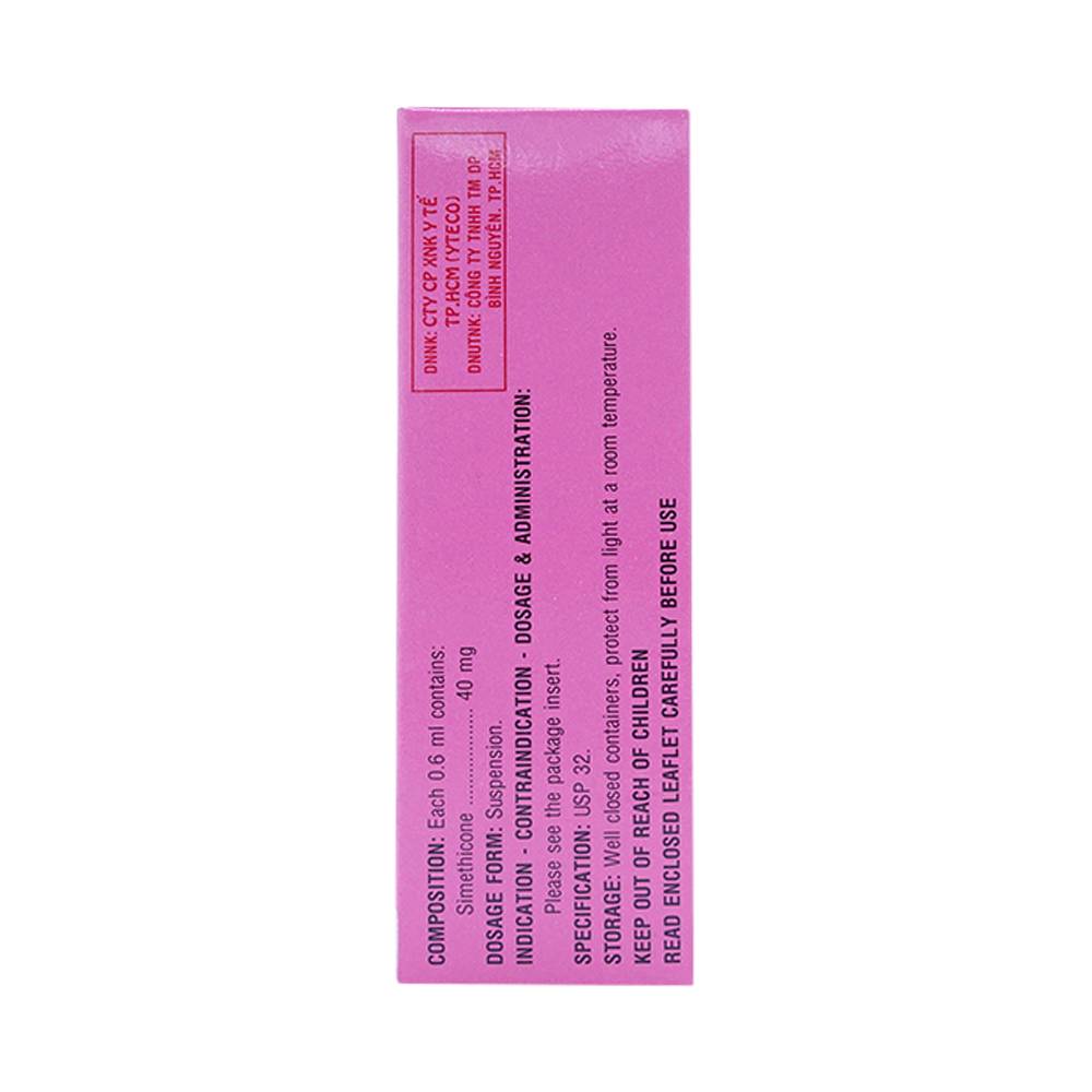 Hình ảnh Thuốc giọt Air-X chống đầy hơi và chướng bụng (15ml)