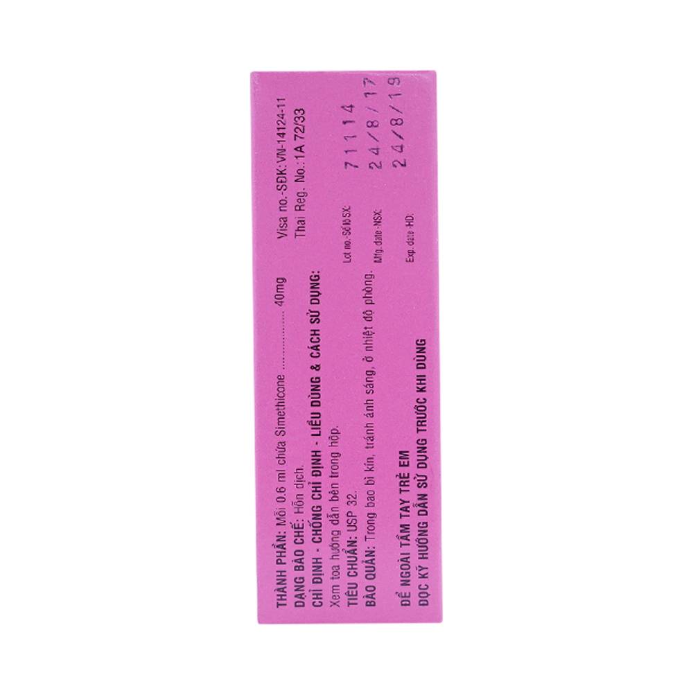 Hình ảnh Thuốc giọt Air-X chống đầy hơi và chướng bụng (15ml)