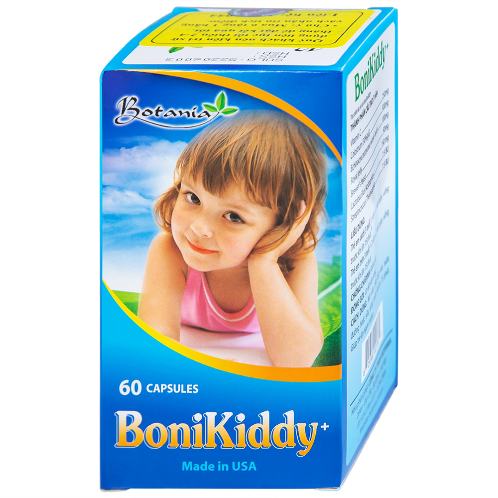 Hình ảnh Viên uống BoniKiddy Botania kích thích hệ miễn dịch, bồi bổ cơ thể (60 viên)