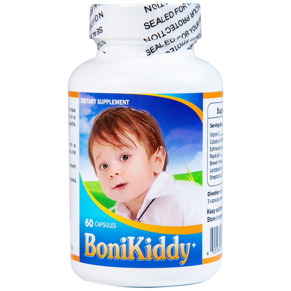 Hình ảnh Viên uống BoniKiddy Botania kích thích hệ miễn dịch, bồi bổ cơ thể (60 viên)