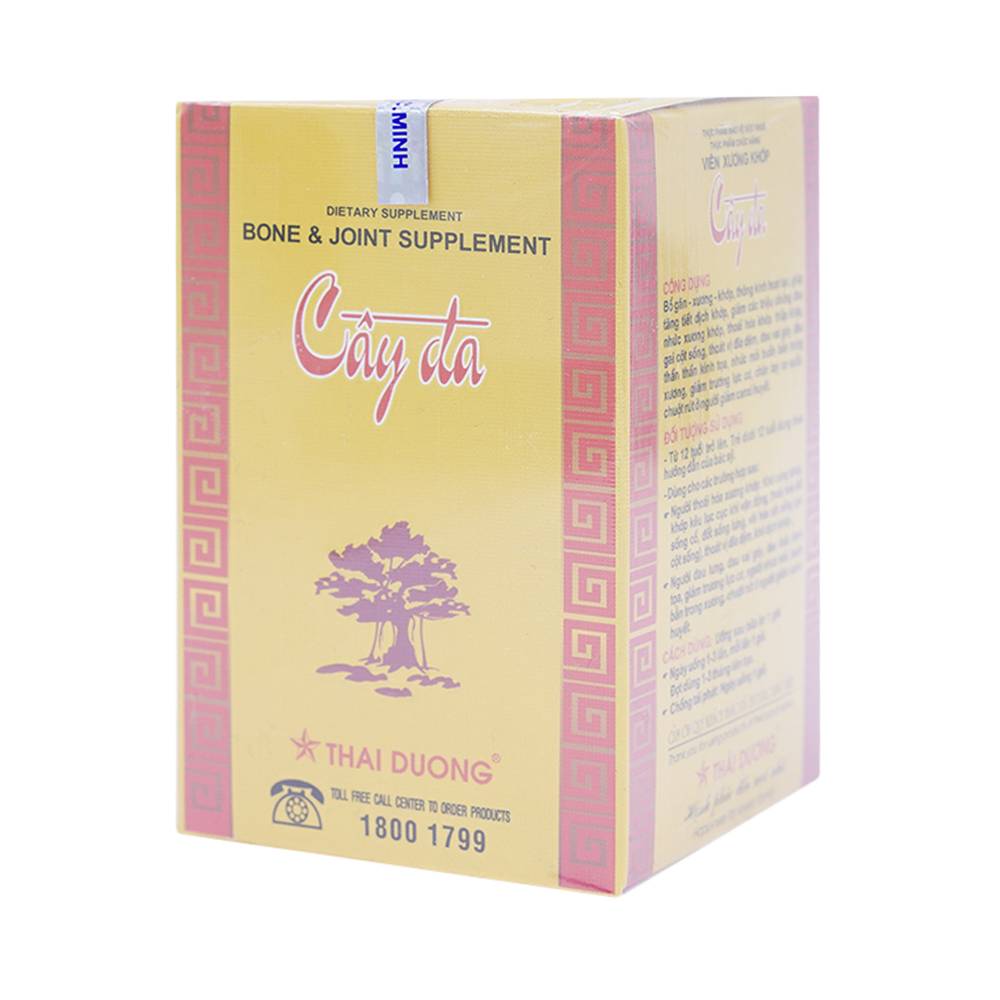 Hình ảnh Viên Xương Khớp Cây Đa Thái Dương tăng tiết dịch khớp, giảm đau nhức xương khớp (10 gói)