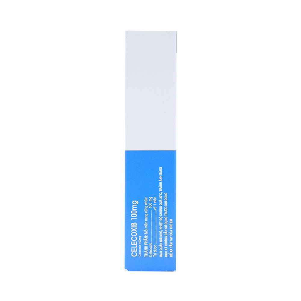 Hình ảnh Thuốc Celecoxib 100mg Vidipha điều trị thoái hóa khớp, viêm khớp dạng thấp (3 vỉ x 10 viên)