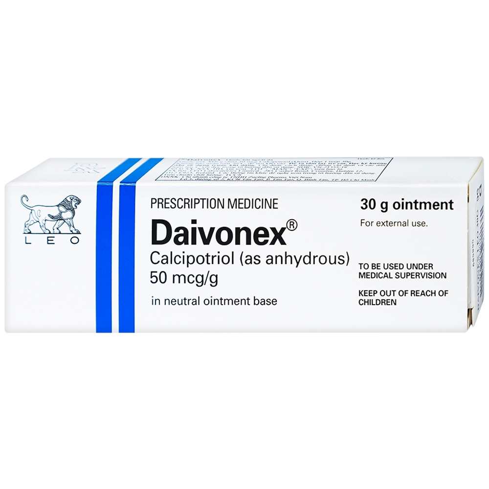 Hình ảnh Thuốc mỡ Daivonex 30g LEO điều trị bệnh vẩy nến mảng
