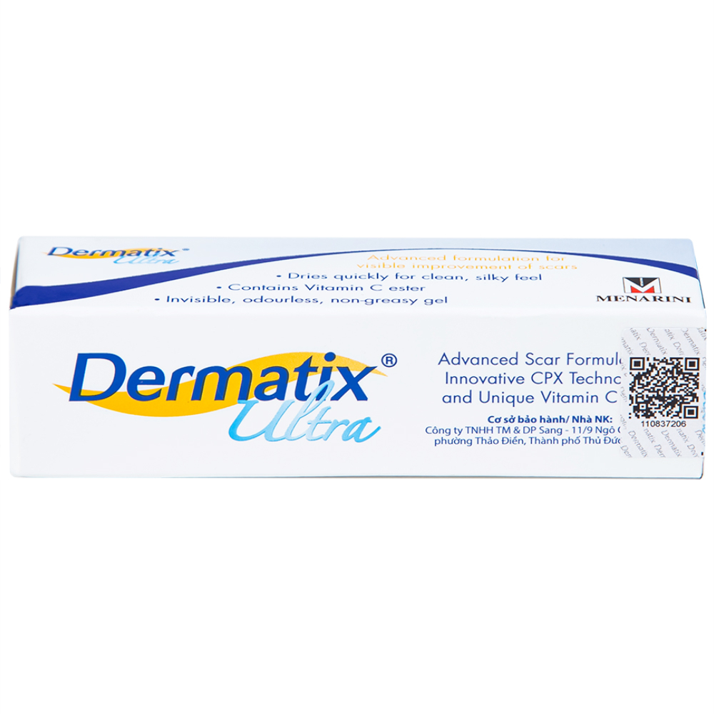 Hình ảnh Gel Dermatix Ultra cải thiện hiệu quả sẹo lồi và sẹo phì đại (7g)