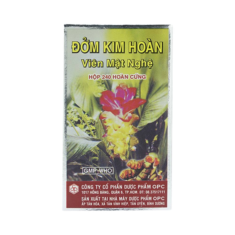 Hình ảnh Viên mật nghệ Đởm Kim Hoàn OPC điều trị đau gan, mật kém, đau dạ dày (240 viên)