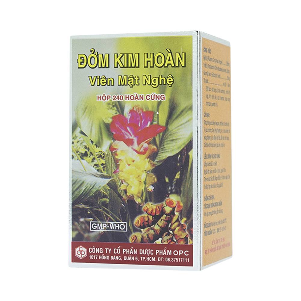 Hình ảnh Viên mật nghệ Đởm Kim Hoàn OPC điều trị đau gan, mật kém, đau dạ dày (240 viên)