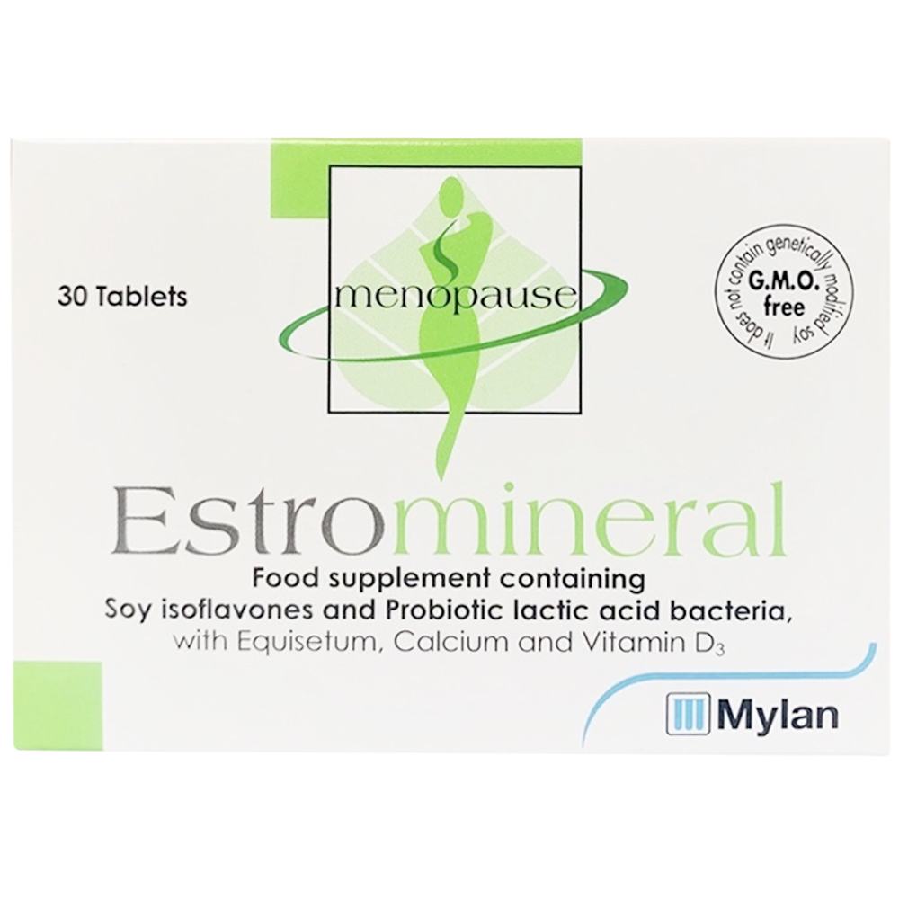 Viên uống Estromineral Meda hỗ trợ tăng cường nội tiết tố (3 vỉ x 10 viên)