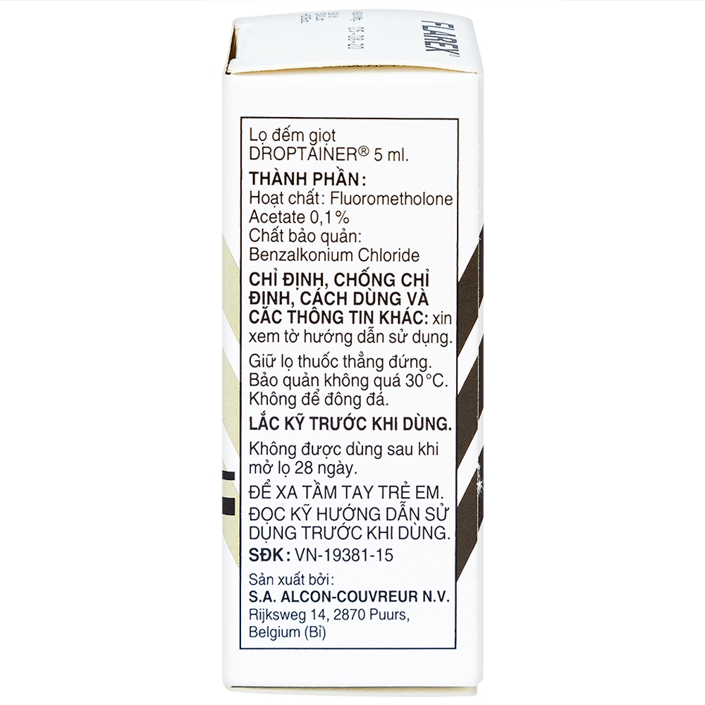 Hình ảnh Thuốc nhỏ mắt Flarex Alcon điều trị viêm không nhiễm khuẩn (5ml)