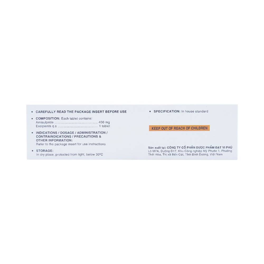 Hình ảnh Thuốc Gayax 400 Davipharm điều trị tâm thần phân liệt (4 vỉ x 7 viên)