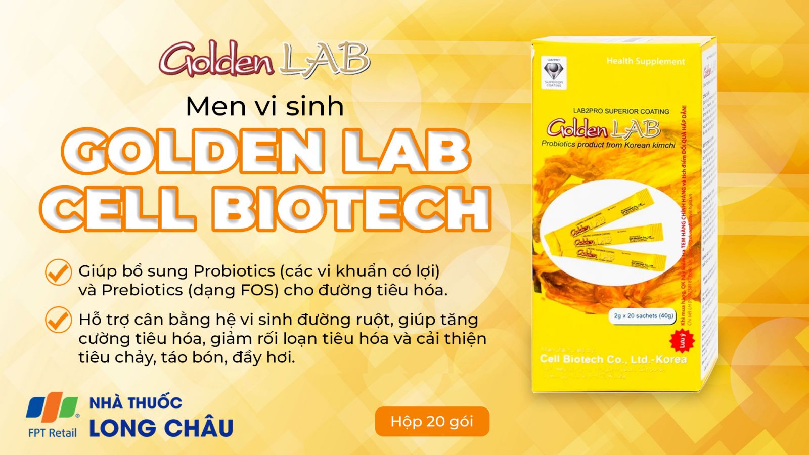 Men vi sinh Golden Lab 2