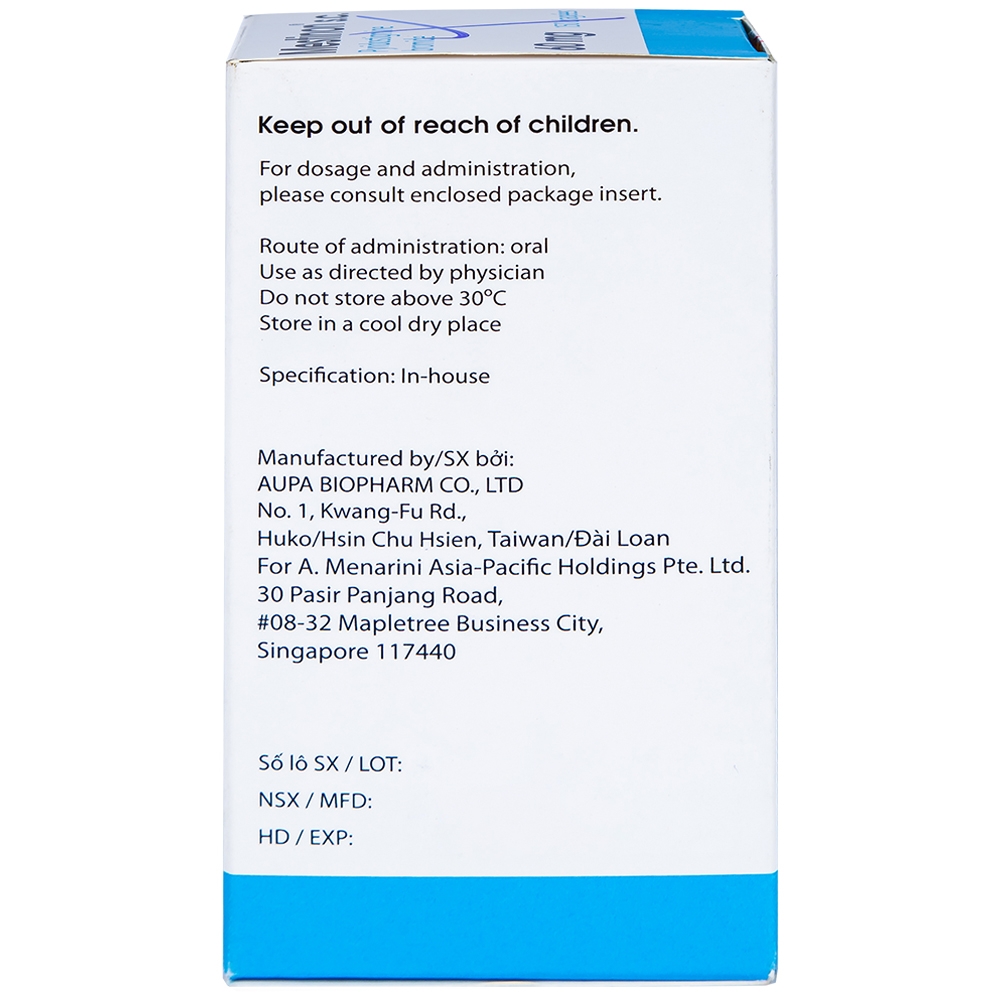 Hình ảnh Viên nén Mestinon S.C. 60mg Menarini điều trị nhược cơ, tắc ruột do liệt ruột và bí tiểu sau phẫu thuật (150 viên)