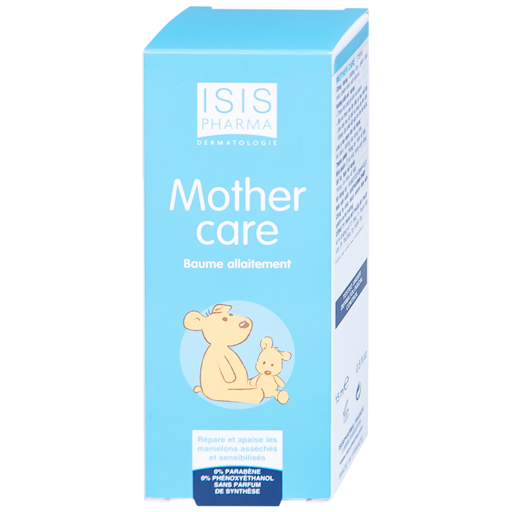 Hình ảnh Kem Isis Pharma Mothercare dưỡng ẩm, giảm khô môi, chàm môi, nứt núm vú (15ml)