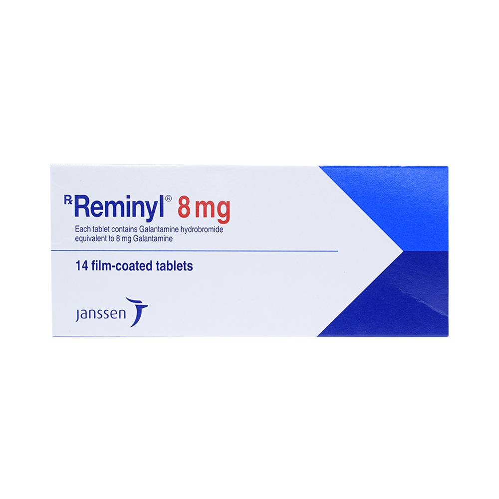 Hình ảnh Thuốc Reminyl 8mg Janssen điều trị sa sút trí tuệ (1 vỉ x 14 viên)