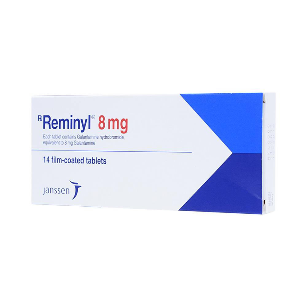 Hình ảnh Thuốc Reminyl 8mg Janssen điều trị sa sút trí tuệ (1 vỉ x 14 viên)