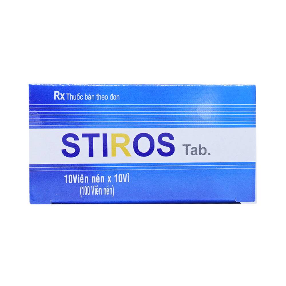 Hình ảnh Thuốc Stiros Binex điều trị các bệnh đau xương khớp (10 vỉ x 10 viên)