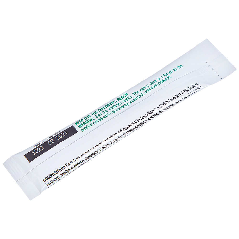 Hình ảnh Hỗn dịch Sucrate Gel Istituto Biochimico Italiano điều trị loét dạ dày - tá tràng (30 gói x 5ml)
