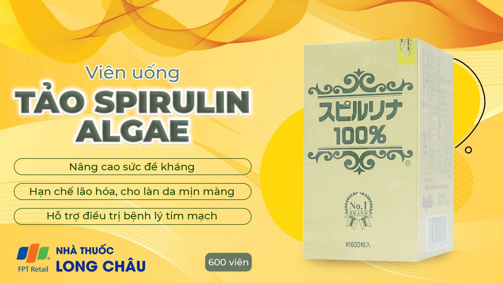 Viên Tảo Xoắn Spirulina 2