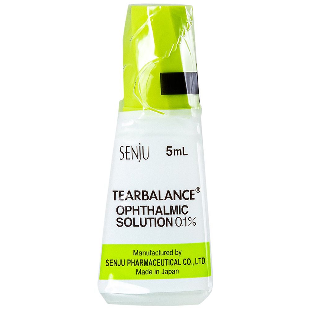 Hình ảnh Dung dịch thuốc nhỏ mắt Tearbalance 0.1% điều trị tổn thương biểu mô kết - giác mạc (5ml)
