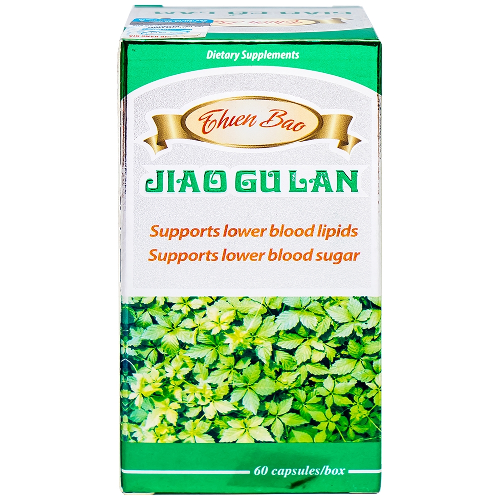 Hình ảnh Viên uống Giảo Cổ Lam Thiên Bảo hỗ trợ giảm mỡ máu, giảm đường huyết (60 viên)