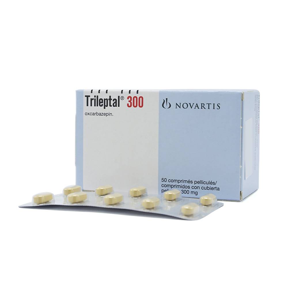 Hình ảnh Thuốc Trileptal 300 Novartis điều trị động kinh cục bộ (5 vỉ x 10 viên)