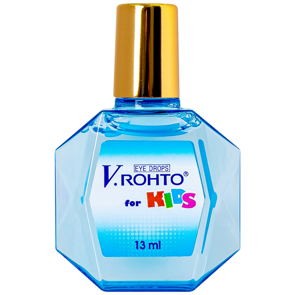 Hình ảnh Thuốc nhỏ mắt V.Rohto For Kids giảm mỏi mắt, đỏ mát, ngứa mắt (13ml)