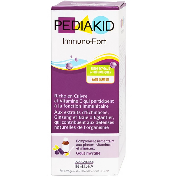 Hình ảnh Siro Pediakid Immuno-Fort hỗ trợ tăng đề kháng, giúp bảo vệ sức khỏe (125ml)