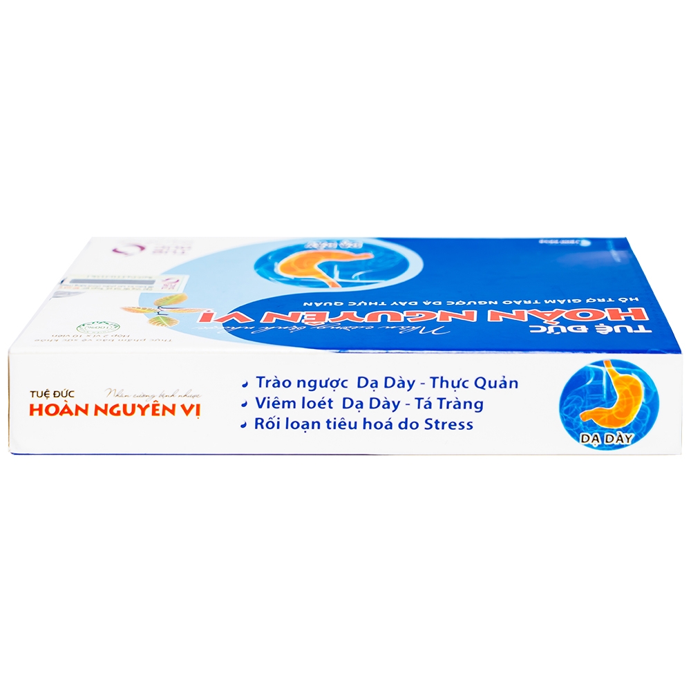 Hình ảnh Viên uống Tuệ Đức Hoàn Nguyên Vị hỗ trợ giảm trào ngược dạ dày thực quản (2 vỉ x 10 viên)