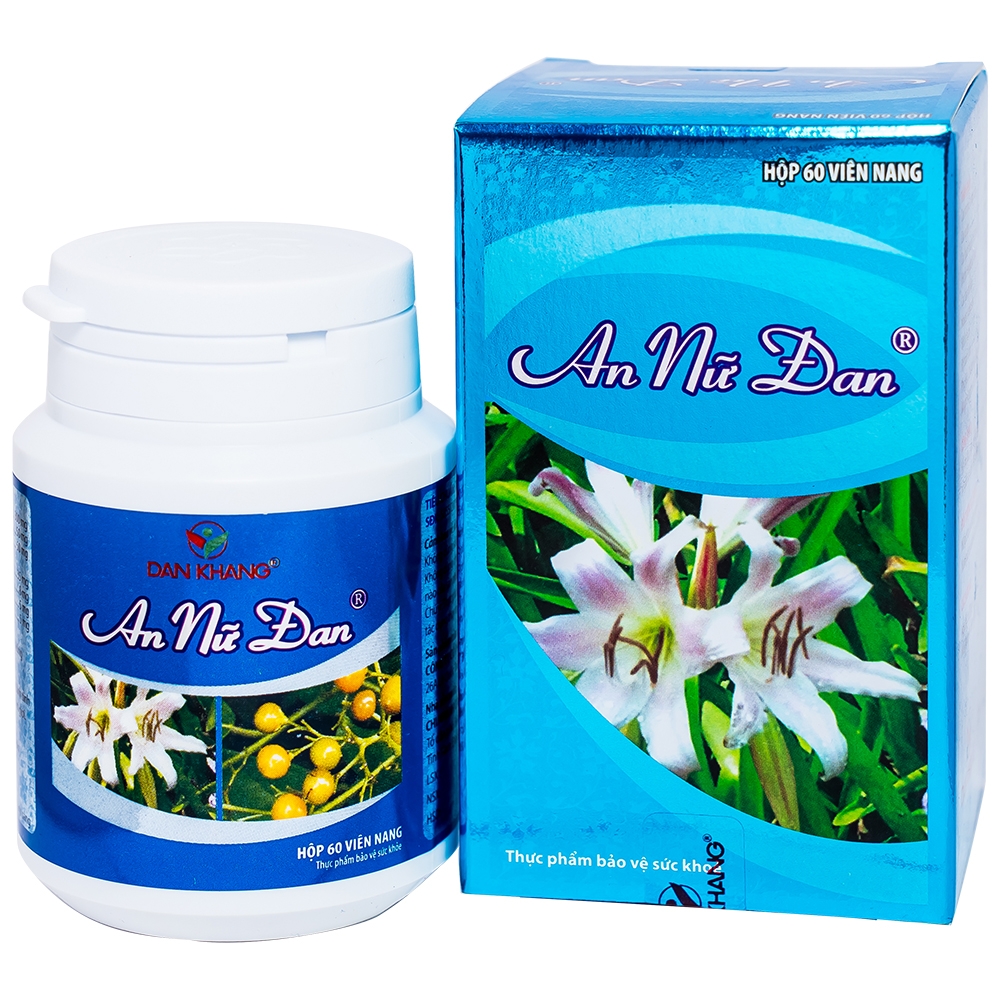 Hình ảnh Viên uống An Nữ Đan Dân Khang hỗ trợ giảm tiến triển u xơ tử cung ở nữ và u tiền liệt tuyến ở nam (60 viên)