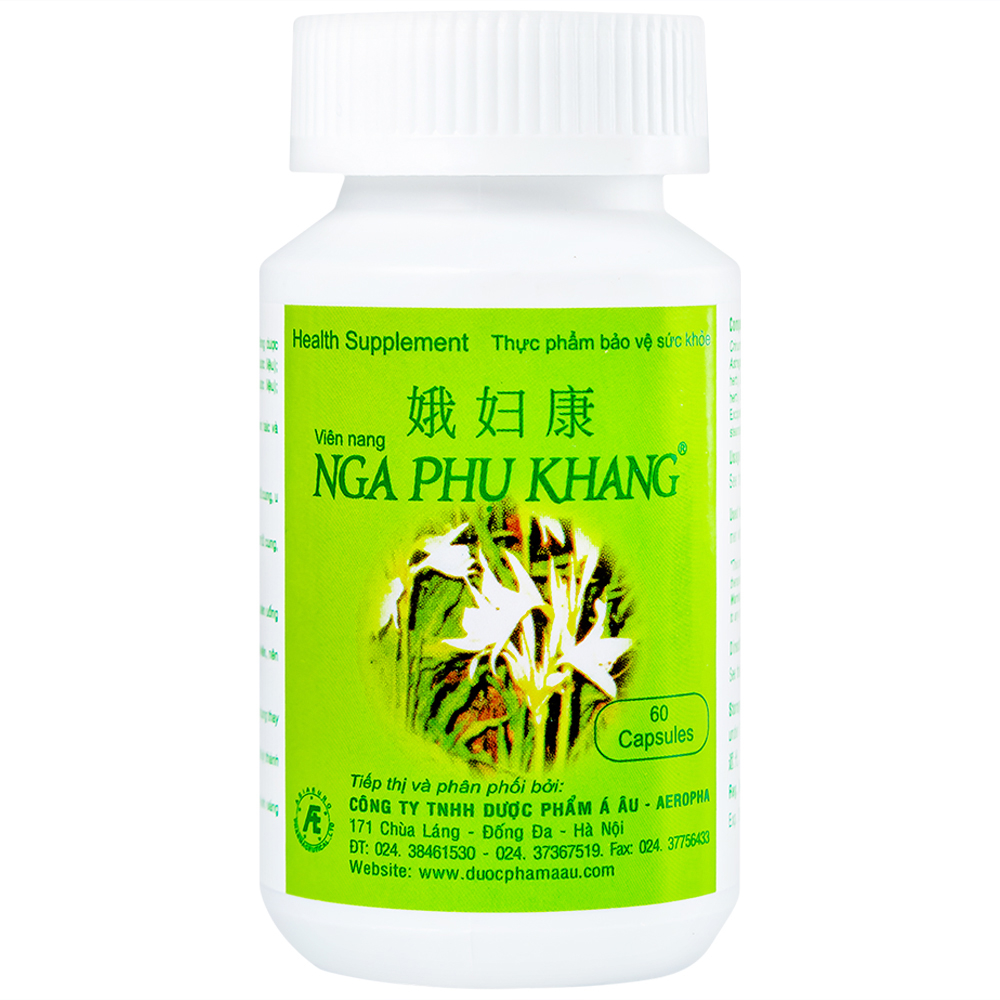 Hình ảnh Viên uống Nga Phụ Khang Dược Quốc Tế hỗ trợ giảm sự tiến triển của u nang buồng trứng (60 viên)