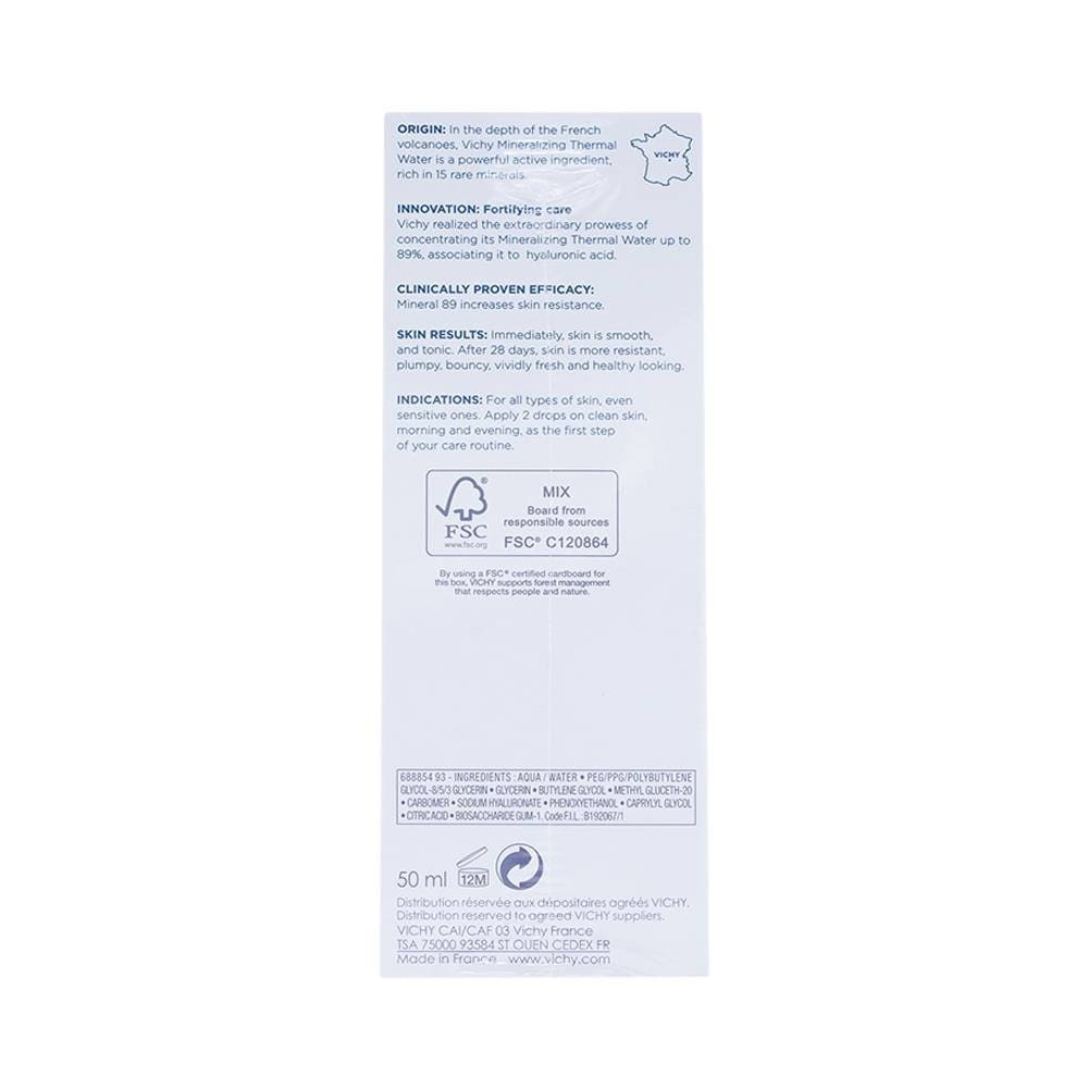 Hình ảnh Dưỡng chất tăng cường khoáng Mineral 89 giúp da khỏe dành cho mọi loại da (50ml)