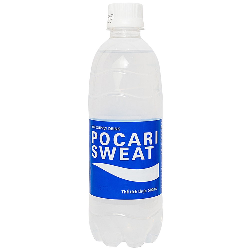 Nước bù điện giải Pocari Sweat bổ sung ion duy trì sinh lực (500ml)