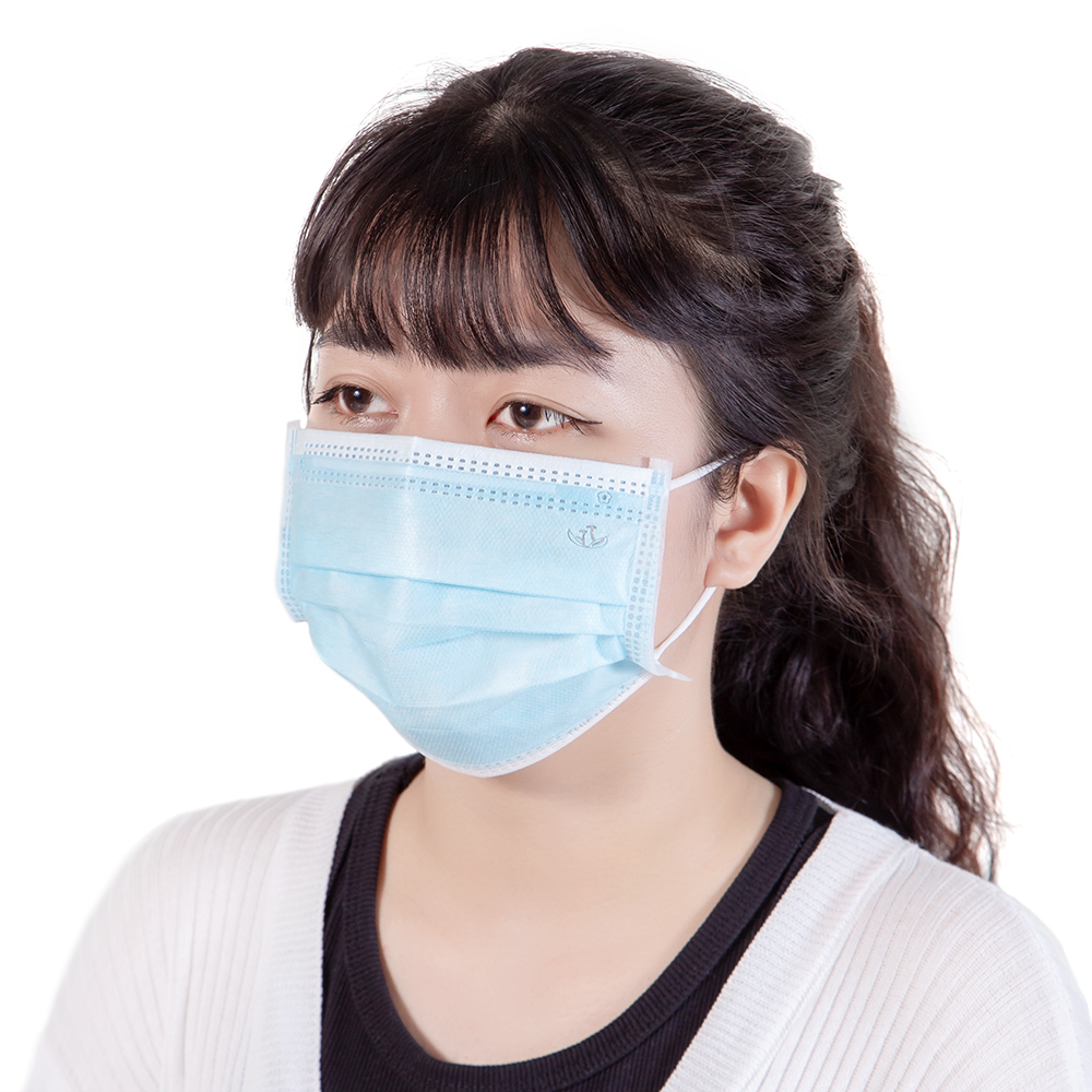 Hình ảnh Khẩu trang y tế Thiên Thủy 3 lớp hỗ trợ ngăn khói, bụi, kháng khuẩn (50 cái)