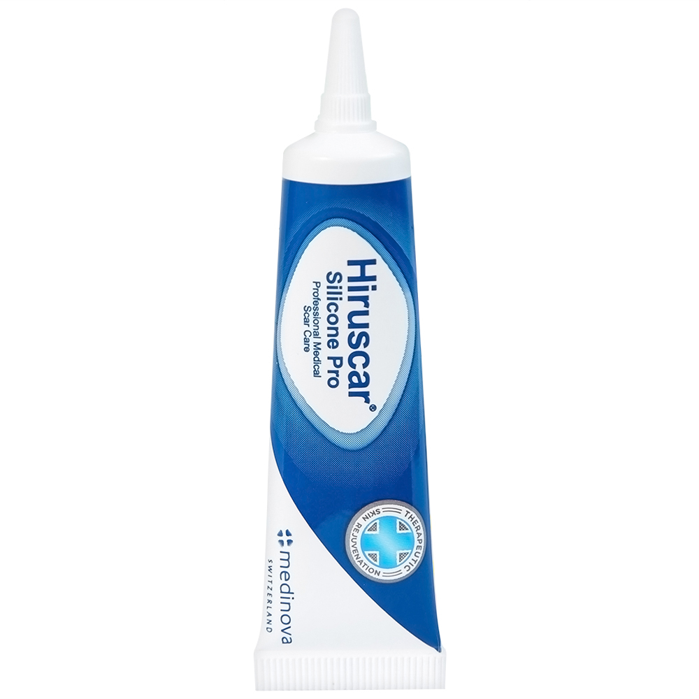 Hình ảnh Kem bôi dạng gel Hiruscar Silicone Pro Medinova mờ sẹo, giảm ngứa và khó chịu liên quan đến sẹo (10g)