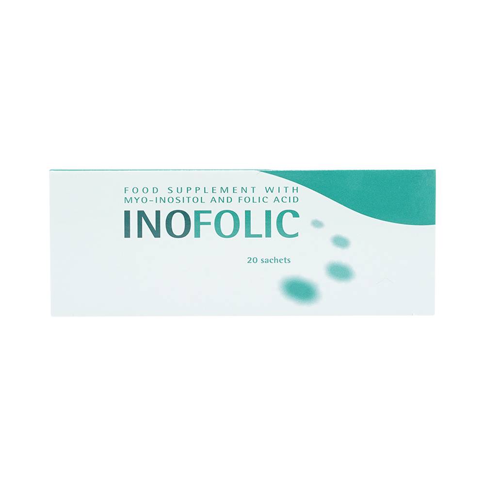 Hình ảnh Bột Inofolic Italfarmaco hỗ trợ phục hồi hoạt động tự nhiên của buồng trứng, kích hoạt nội tiết tố nữ (20 gói)