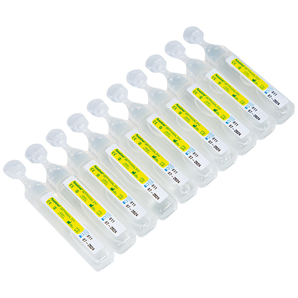 Hình ảnh Dung dịch nước muối Fysoline 5ml không chất bảo quản kháng khuẩn (20 ống)
