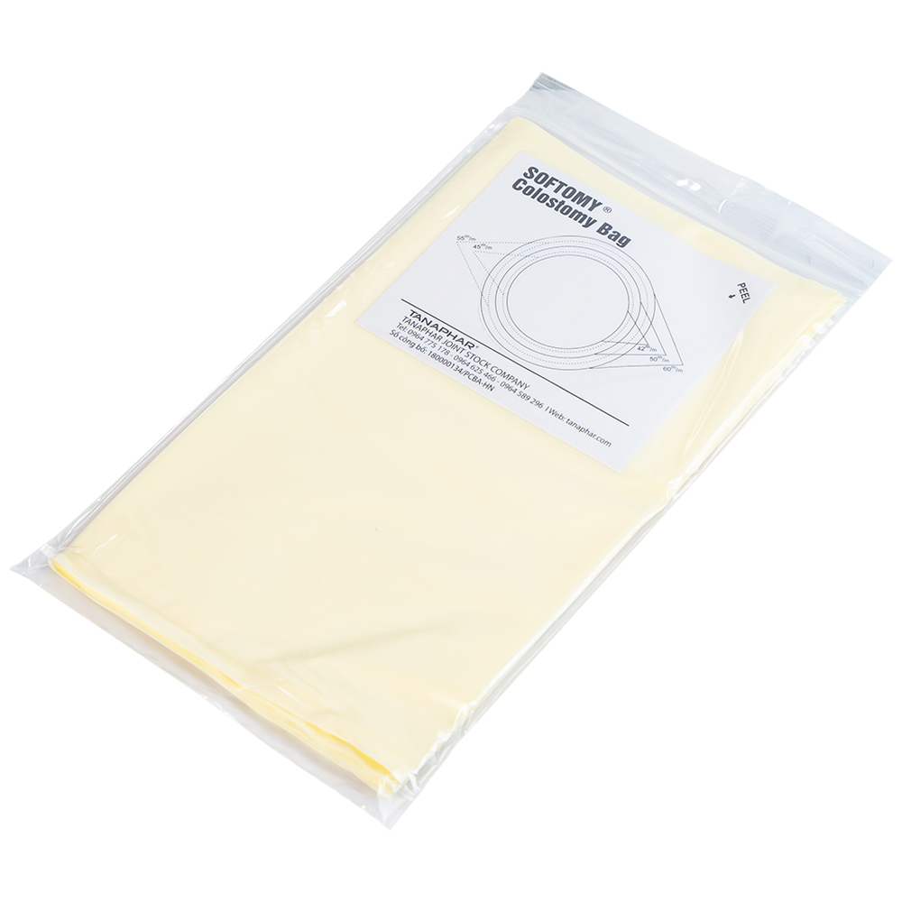 Hình ảnh Túi hậu môn nhân tạo Softomy Tanaphar hỗ trợ cho việc bài tiết ở những người bệnh về hệ bài tiết (100 cái)