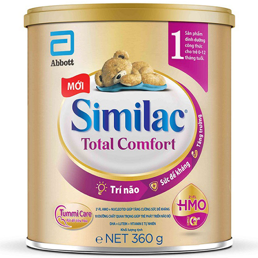 Hình ảnh Sữa Abbott Similac Total Comfort 360g hỗ trợ tiêu hóa, hấp thụ cho trẻ từ 0-6 tháng 