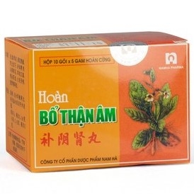 Thuốc Hoàn Bổ Thận Âm Nam Hà điều trị các trường hợp tinh huyết suy kém, mỏi gối, đau lưng (10 gói x 5g)