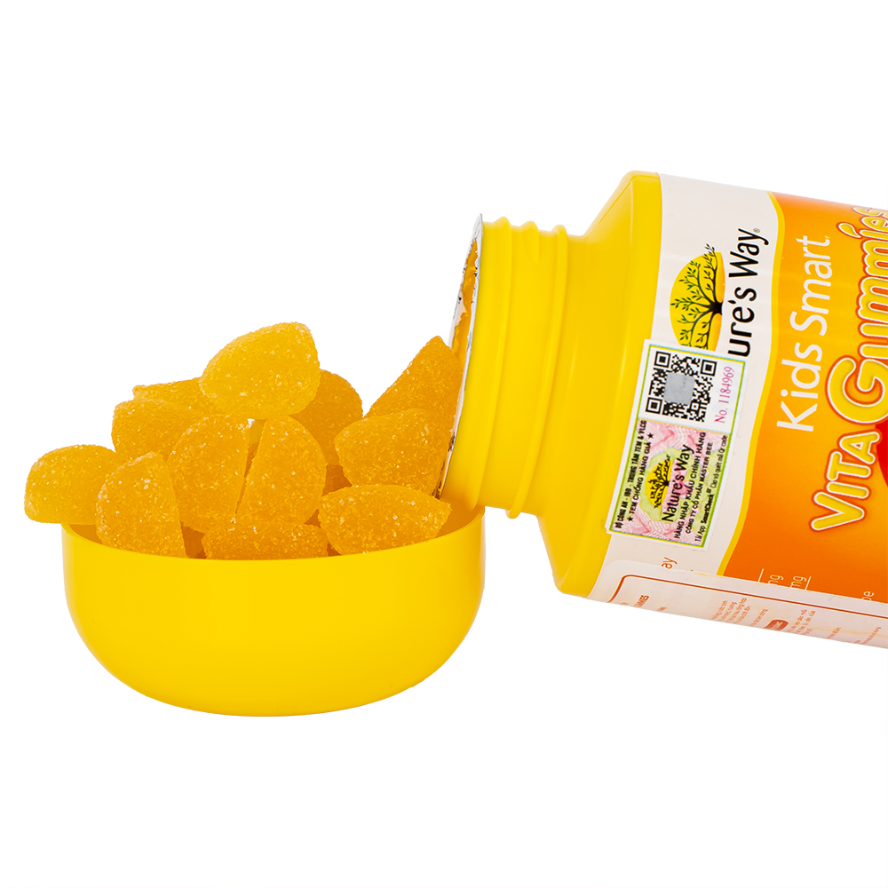 Hình ảnh Viên nhai Kids Smart Vita Gummies bổ sung Vitamin C và kẽm giúp tăng cường sức đề kháng(60 viên)