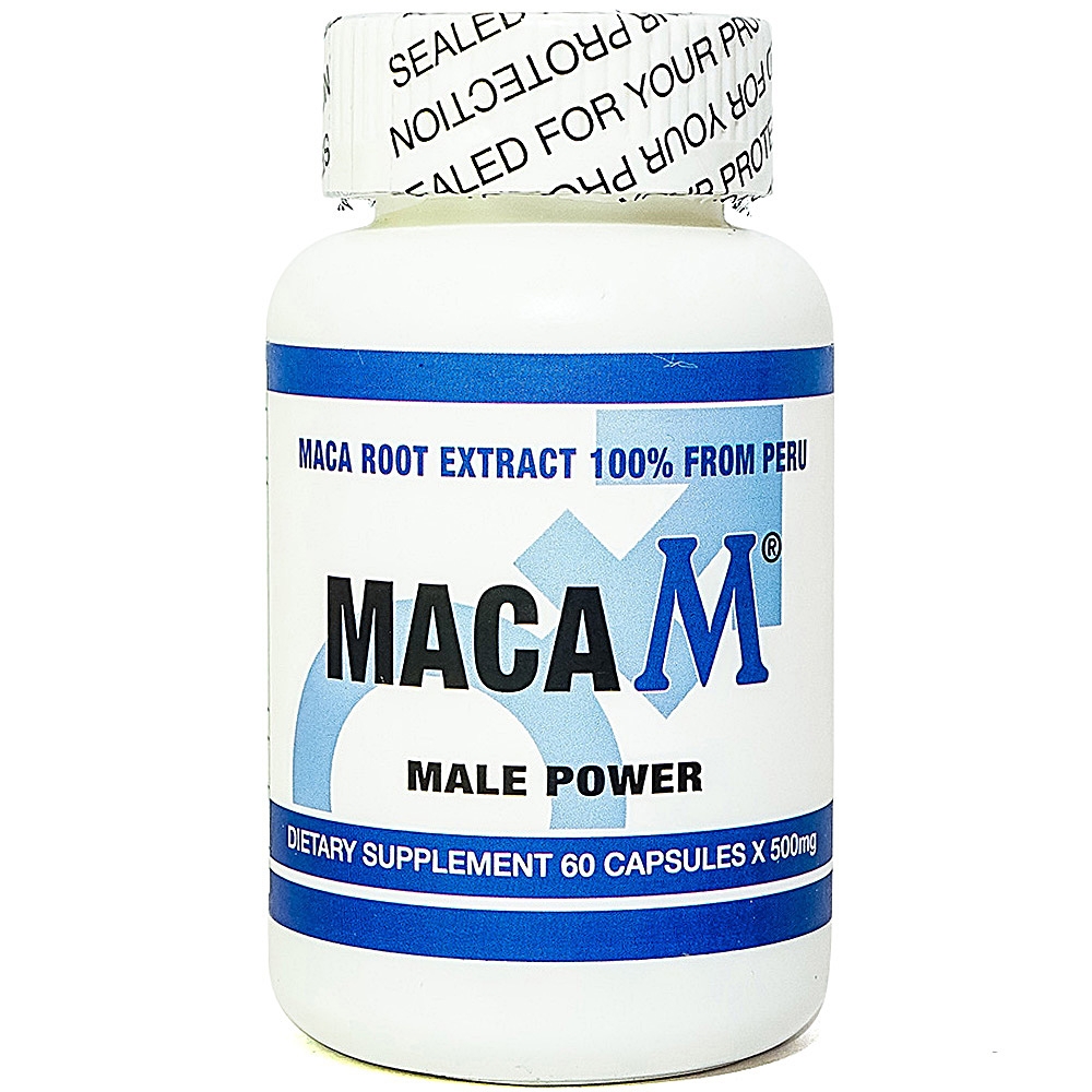 Viên uống Maca M Male Power hỗ trợ bổ thận, tráng dương (60 viên)