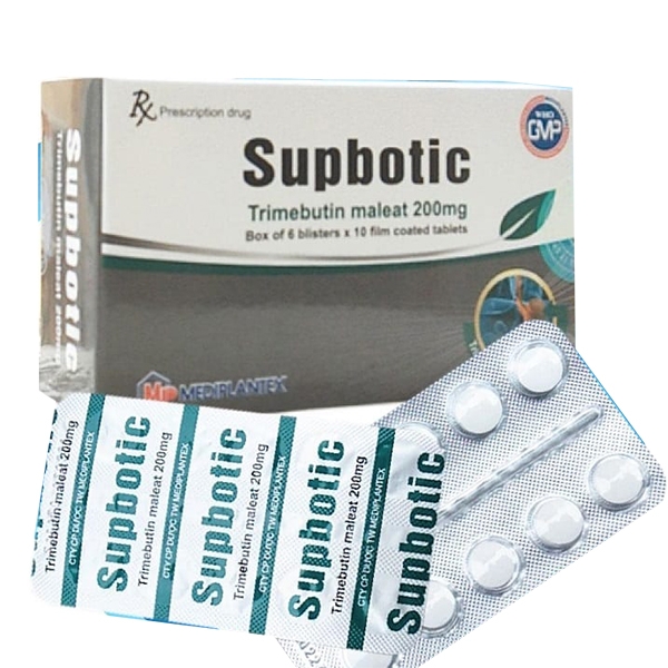 Hình ảnh Thuốc Supbotic Mediplantex điều trị hội chứng ruột kích thích (6 vỉ x 10 viên)