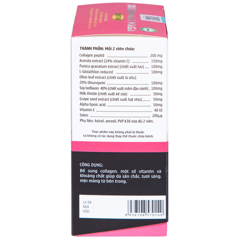 Hình ảnh Thực phẩm bảo vệ sức khỏe Queenmax Naga Extra