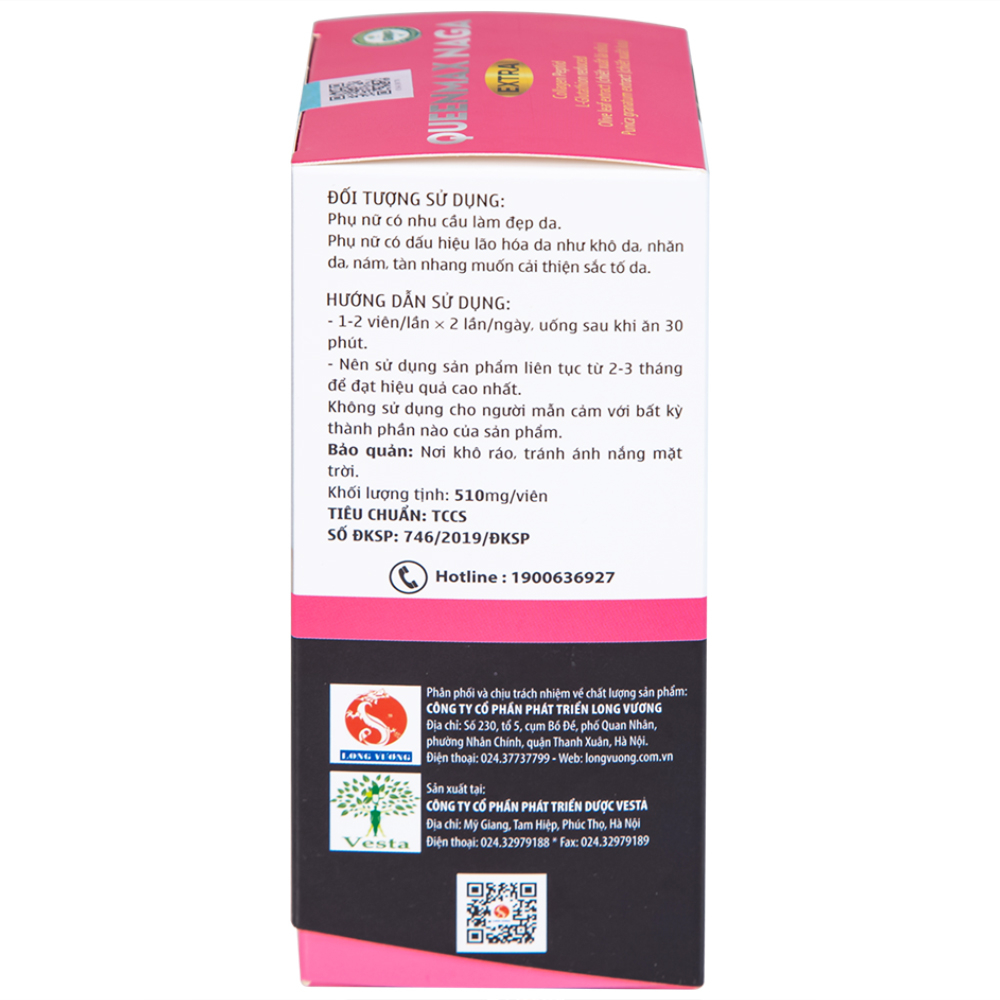 Hình ảnh Thực phẩm bảo vệ sức khỏe Queenmax Naga Extra