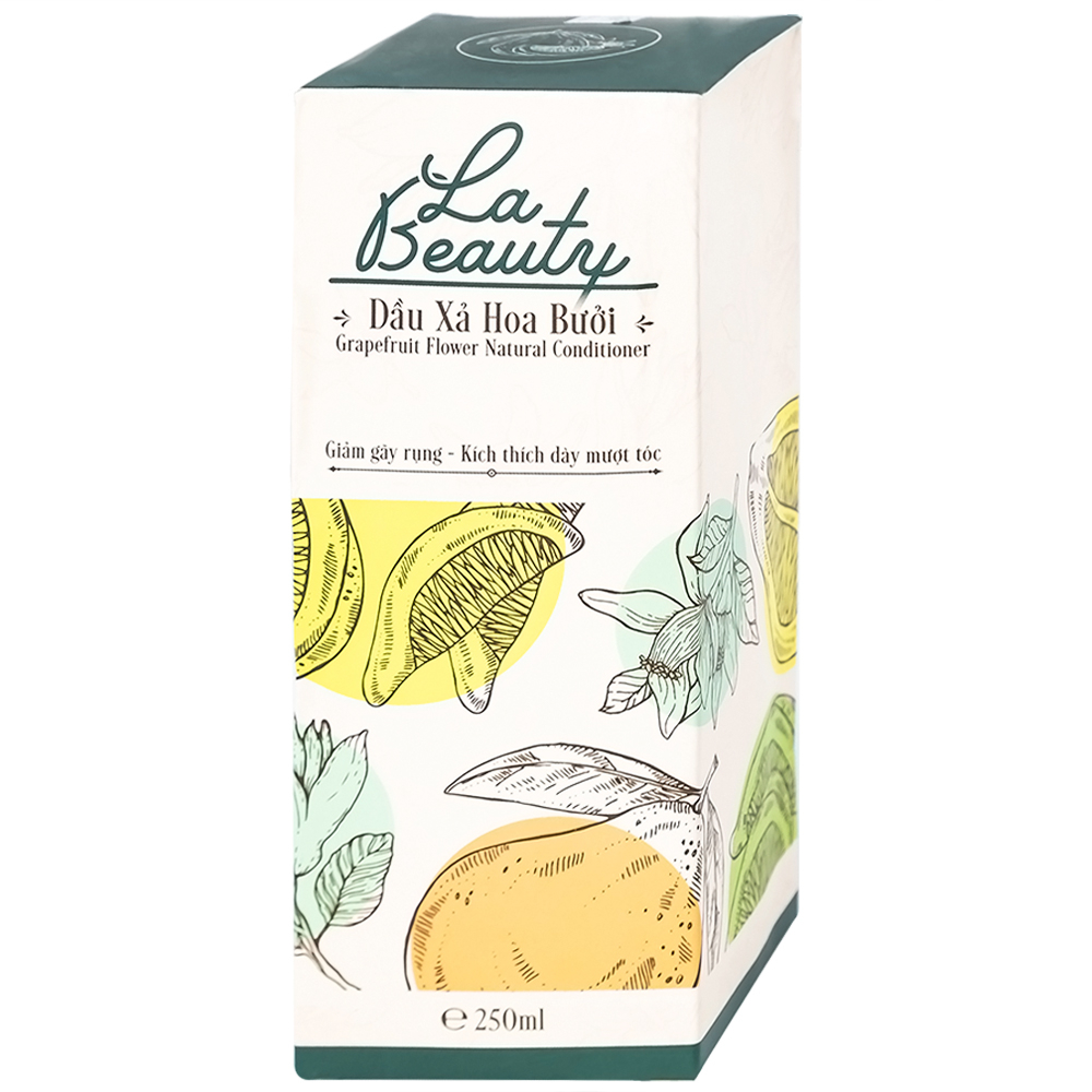Hình ảnh Dầu xả hoa bưởi La Beauty làm sạch mềm tóc và ngăn ngừa gãy rụng (250ml)