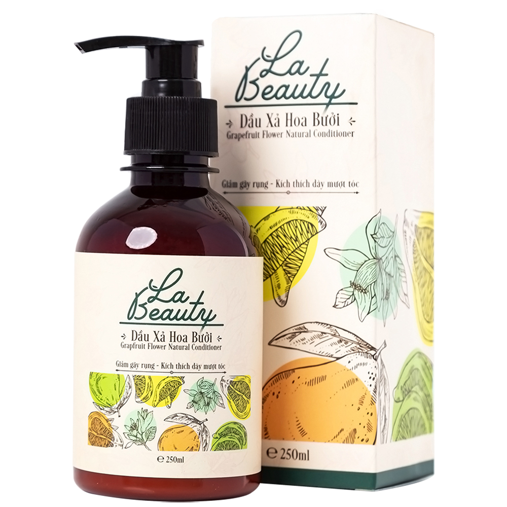 Hình ảnh Dầu xả hoa bưởi La Beauty làm sạch mềm tóc và ngăn ngừa gãy rụng (250ml)