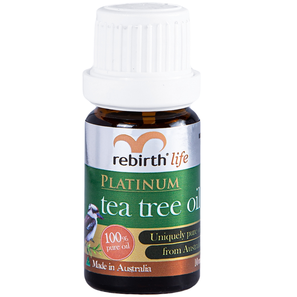 Hình ảnh Tinh dầu tràm trà Rebirth Life Platinum Tea Tree Oil dưỡng da, giảm mụn (10ml)