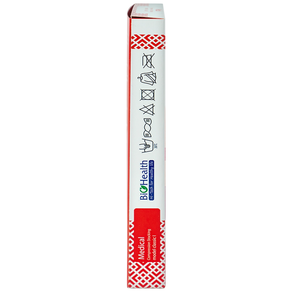 Hình ảnh Vớ gối y khoa Medical Compression Stocking Model Classic I Biohealth màu da size S điều trị giãn tĩnh mạch chân