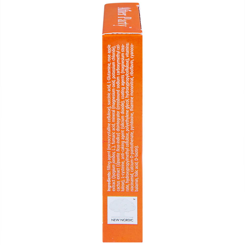 Hình ảnh Viên uống After Party New Nordic hỗ trợ tăng cường chức năng chuyển hóa của gan (1 vỉ x 15 viên)