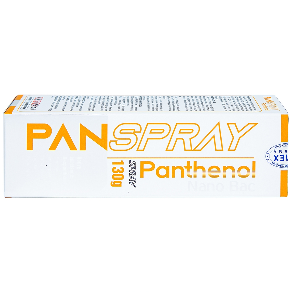 Hình ảnh Xịt PanSpray Panthenol hỗ trợ giảm đau, rát, hạn chế tổn thương, viêm nhiễm da (130g)